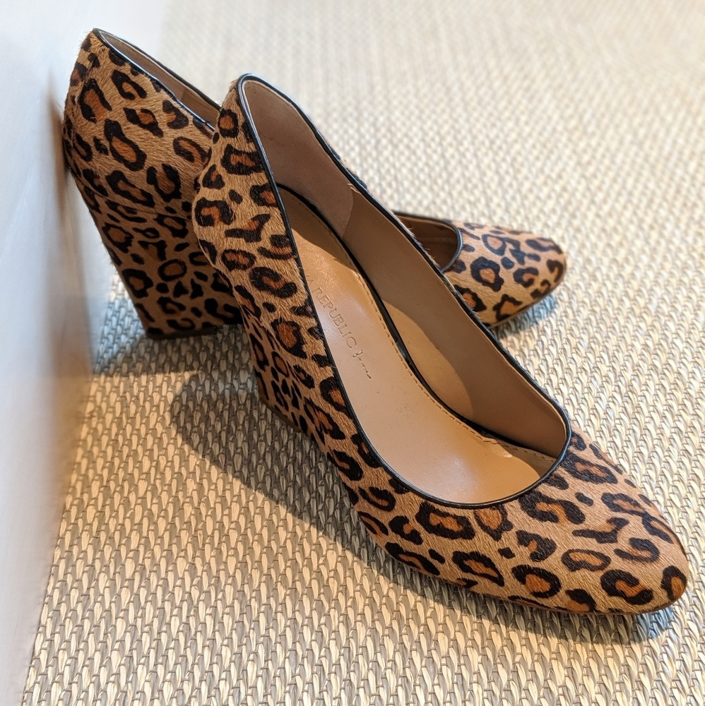 Leopard Print Rorie Wedge | BR